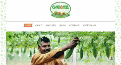 Desktop Screenshot of greenzstores.com